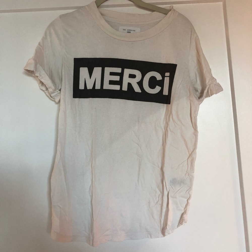 Anthropologie merci tee